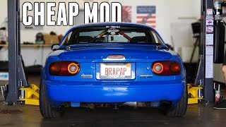 The CHEAPEST Modification for your Miata [upl. by Aticnemrac]