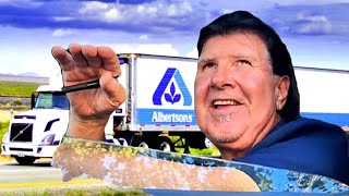 Asking An Albertsons Truck Driver How Much He Makes [upl. by Ylim]