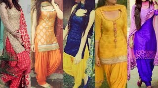 Top 20 Panjabi Patiyala Salwar Kameezsuitskurtakurti Designs 2017  Panjabi Dresses Designs [upl. by Aile671]