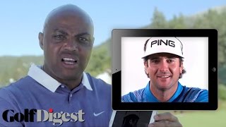 Charles Barkley Takes the Bubba Watson Questionnaire  Golf Digest [upl. by Yehudi]