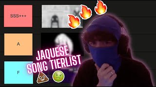 DIE JAQUESE SONG TIERLIST [upl. by Kuhlman]