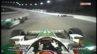 Indy Racing League IndyCar Series  Texas 2007  Big Crash  Tony Kanaan  ESPN [upl. by Tuchman]