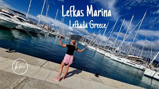 D Marin Lefkas Marina Lefkada Greece [upl. by Shiri]