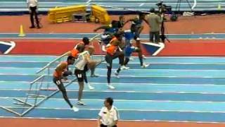 Dayron Robles  M60mH Final NIA Grand Prix Birmingham 2010 300fps [upl. by Swerdna]