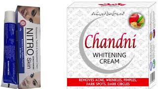 CHANDNI WHITENING CREAM IYO NITRO SKIN LIGHTENS BRITHENS AND EXTRA GLOW [upl. by Anytsirhc]