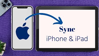 iOS 16 How to Sync iPhone and iPad Photos Videos Contacts and Files [upl. by Nnagem618]