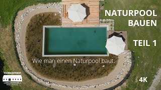 Wie man einen Naturpool baut  Teil 1  Rohbau [upl. by Winwaloe]