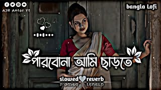 ভালো লাগে হাটতে তোর  Parbona Ami Charte Toke  Lerics Song  Lofi🎶slowed🤍reverb ajrshorta [upl. by Nitnilc]