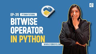 Operators in Python  EP35 Bitwise Operators in Python  Rightshift Leftshift AND OR NOT XOR [upl. by Giwdul]