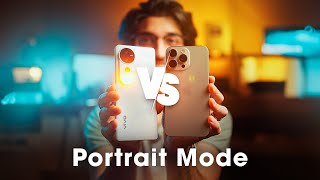 vivo V40 Pro VS iPhone 15 Pro Max  Portrait Mode Comparison [upl. by Nilkoorb]