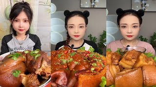 Pork Mukbang eating chinese Food [upl. by Avik266]