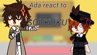 Ada react to Soukoku gone sus  REMAKE [upl. by Emoraj]