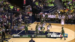 Baylor Highlights  Notre Dame Womens Basketball [upl. by Ava478]