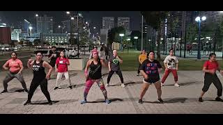 Zumba dance fitness lovers AUHADZDF by Coach Joyce [upl. by Enaxor]