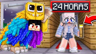 Me vesti de YARNABY e ASSUSTEI meus AMIGOS no Minecraft por 24 HORAS ‹‹ P3DRU ›› [upl. by Hourigan533]