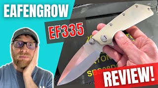 Eafengrow EF335 Review  Unboxing amp Overview Of This Affordable EDC Knife [upl. by Normy]