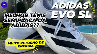 Adidas Adizero EVO SL Tênis para todos os treinos [upl. by Namruht45]