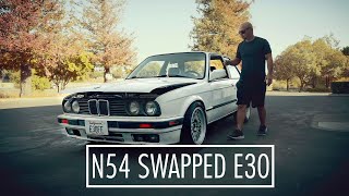 Eavans Sleeper N54 E30 An Engine Swap Bringing Twin Turbos to a BMW Classic [upl. by Musser]