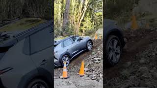 Subaru Solterra Handles Off Roading Course with Ease [upl. by Afital659]