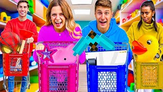 TI COMPRO TUTTO QUELLO CHE METTI NEL CARRELLO DEL TUO COLORE CHALLENGE🛒 [upl. by Casie]