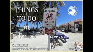 Belize  Things to do around Ambergris Caye [upl. by Casady]