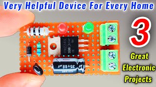 3 simple electronics projects for beginners [upl. by Decato]