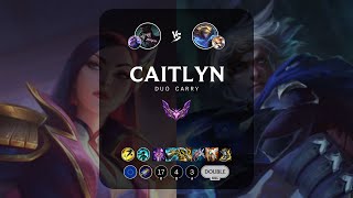 Caitlyn ADC vs Ezreal  EUW Master Patch 142 [upl. by Rempe]