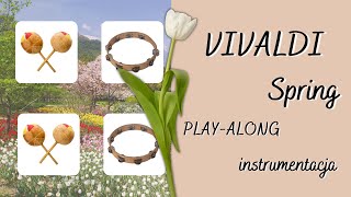 Vivaldi INSTRUMENTACJA Wiosna🌼Spring  PLAY ALONG instruments  dla dzieci  Wiosna 🌼 Mama Rytmiczka [upl. by Belac319]