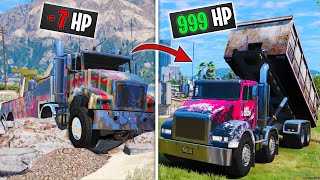 Repairing ABANDONED Tow Truck in GTA 5 RP [upl. by Nira]