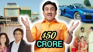 DILIP JOSHI JETHALAL LIFESTYLE 2024  HOUSE NET WORTH INCOME FAMILY CARS [upl. by Rossuck367]