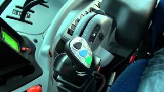 MX  Nouveau Joystick  Pilotage chargeur et relevage avant  New control lever [upl. by Brena372]