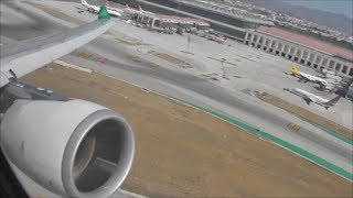 Aer Lingus Airbus A330302 Take Off from Malaga [upl. by Suivatco188]