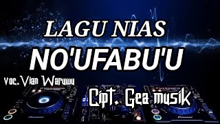 Karaoke No ufabuuVian Waruwulagu Niasversi dj [upl. by Yelsa]