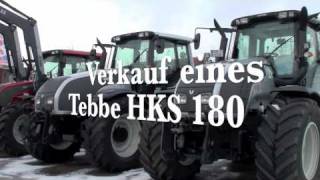 Tebbe Stalldungstreuer HKS 180 Tandemachse Ladevolumen 13 cbm [upl. by Lauhsoj]