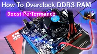 How To Overclock DDR3 RAM American Megatrends BIOS  Boost Performance YoutubeShorts Shorts [upl. by Eirellav]