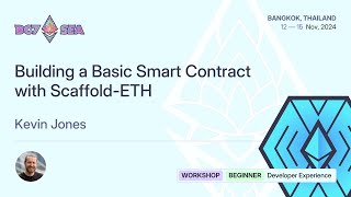 Building a Basic Smart Contract with ScaffoldETH [upl. by Nnael35]