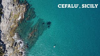 Wonderful view of Cefalu Sicily Italy in 4K  Cinematic drone view [upl. by Nnylannej367]