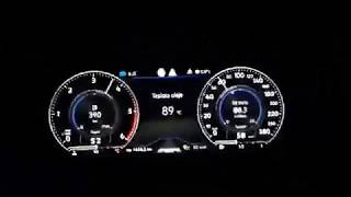 2019 Volkswagen Touareg V8 40 TDI acceleration 0  200 kmh [upl. by Eugenle]