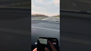 Top Speed on German Autobahn autobahn audi 300kmh kerosene [upl. by Ahiel32]