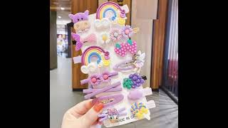 Best Quality Korean Style Hair Pins Barrettes Hair ClipsCute Rainbow Hair PinsTrendy Hair Pins [upl. by Annola]