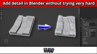 Blender How to add detail for 3d printing without trying very hard [upl. by Jedidiah]