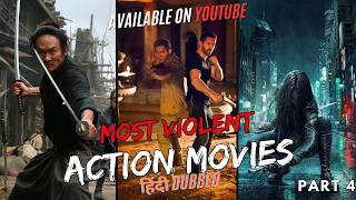 TOP 6 MOST VIOLENT ACTION MOVIES PART 4AVAILABLE ON YOUTUBEMOVIE SUGGESTION LISTHINDI [upl. by Kolnos]