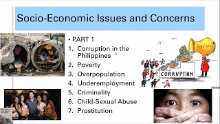 Socio Economic Issues and Concerns [upl. by Enid]