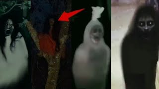 7 PENAMPAKAN HANTU TERSERAM KUNTILANAK DAN POCONG  PENAMPAKAN HANTU TERSERAM DAN TERJELAS [upl. by Awhsoj]