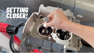 VW engine rebuild step by step  Important short block checks  Ep 10 [upl. by Parsifal]