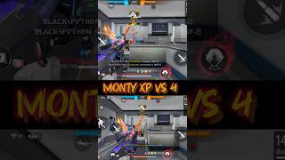 FREEFIRE 🔥 SOLO VS SQUAD PISTEL 🔫 4 KILL TOTALGARENA FREE FIRE  MONTY XP freefire [upl. by Eelessej]