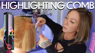 how to use highlighting combs  2024 [upl. by Eirallam348]