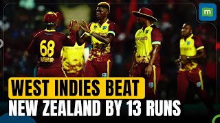 West Indies Vs New Zealand Highlights T20 World Cup West Indies Qualifies for Super Eights [upl. by Barren]