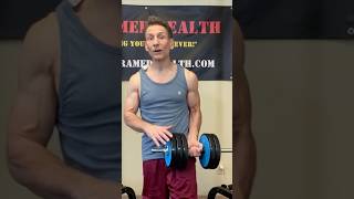 Increase The Burn From Dumbbell Curls [upl. by Arahk]