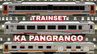 SHARE ADDONS TRAINSET PANGRANGO  Trainz Simulator Android [upl. by Gerk]